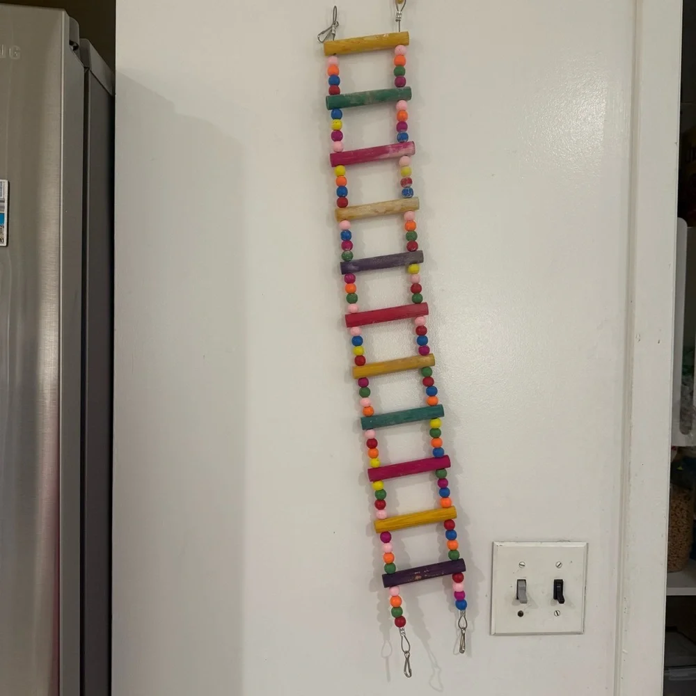 Caitec Featherland Paradise Flex Ladder Bird Toy, Medium